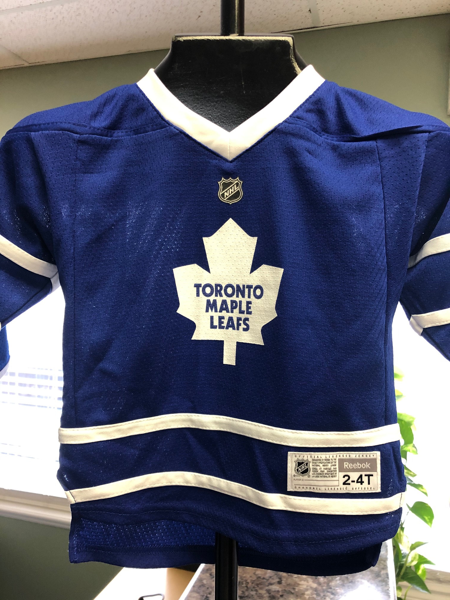 Reebok Toronto Maple Leafs Authentic NHL Hockey Jersey Blank Home
