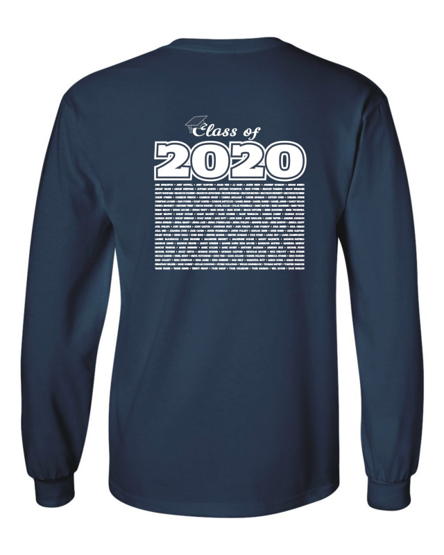 SPJH Class of 2020 Ultra Cotton Long Sleeve Tshirt