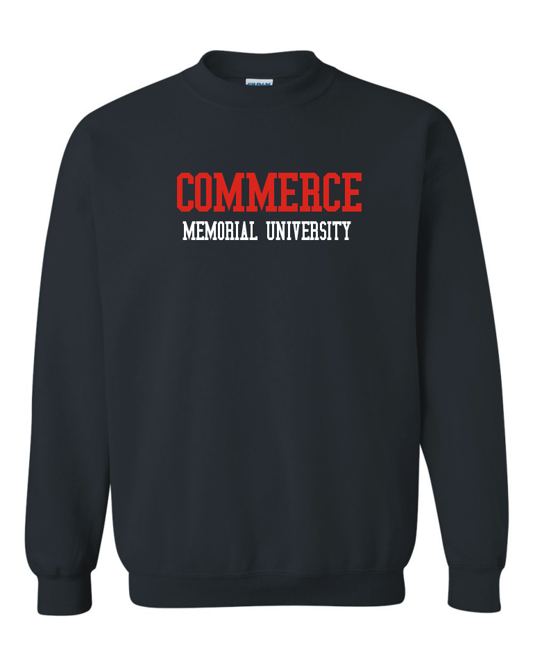 MUN Commerce Printed Crewneck Sweatshirt