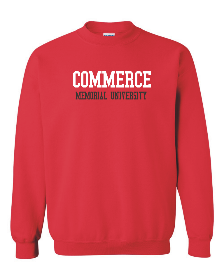 MUN Commerce Printed Crewneck Sweatshirt